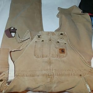 Carhartt un-insulated overalls
